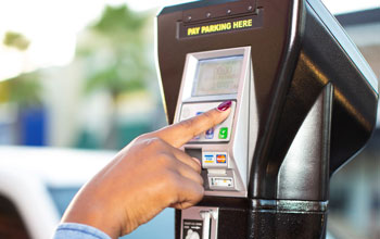 parking lot pay meter